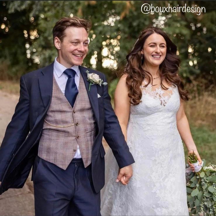 Real Wedding Image for Kate  & Paul