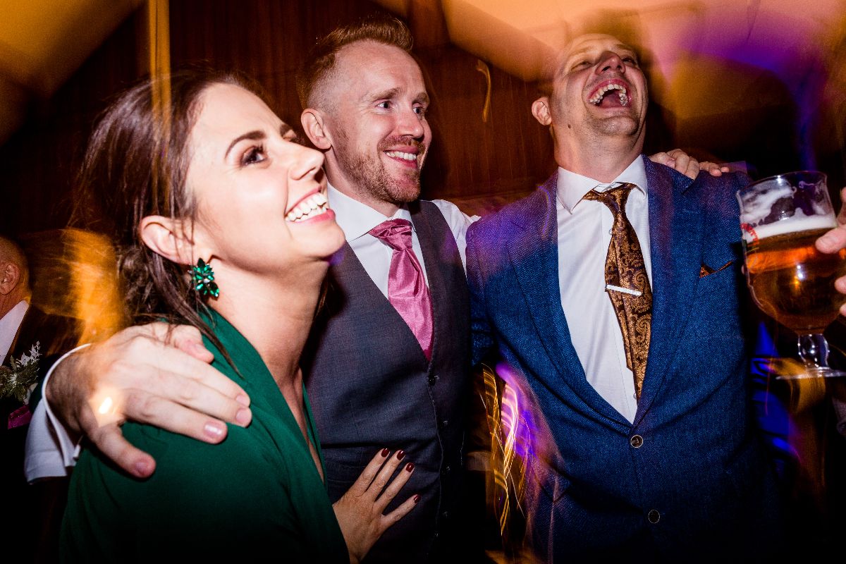 The Guests getting WILD on the dance floor! ... We love to get creative with movement and flash at the end of the night!