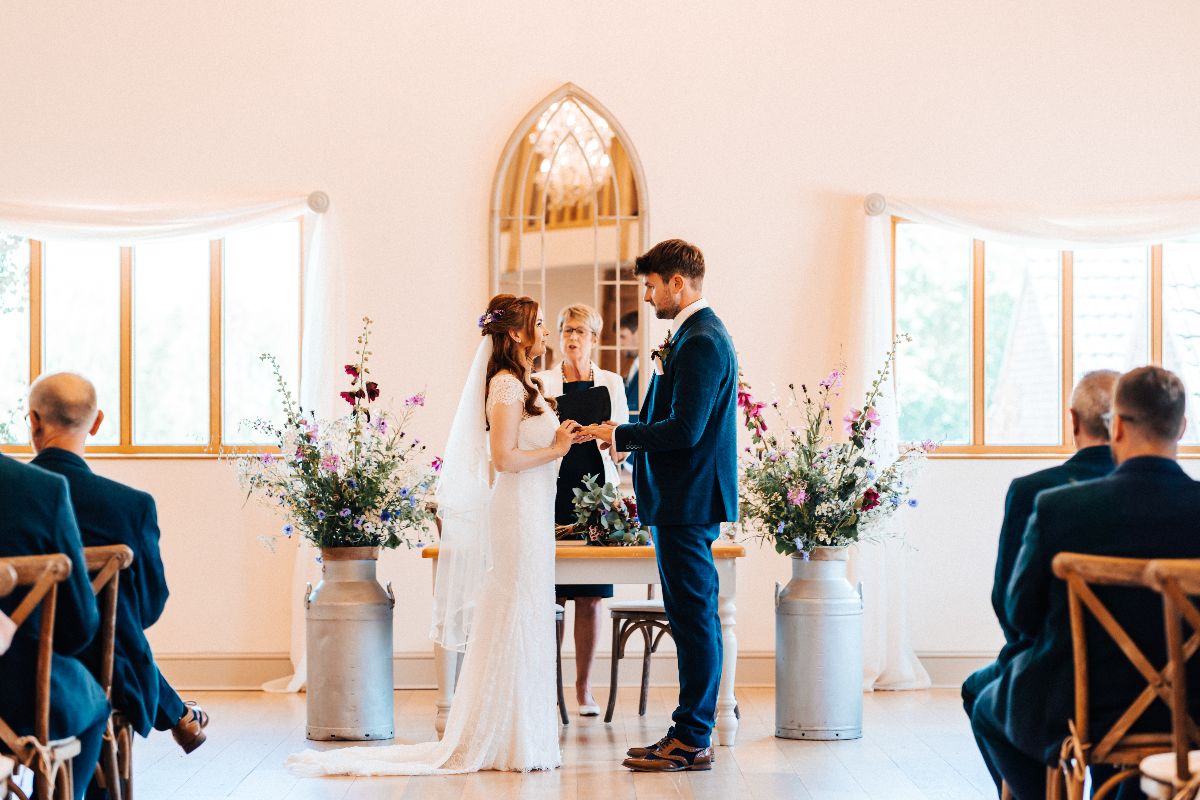 A beautiful ceremony in The Loft 