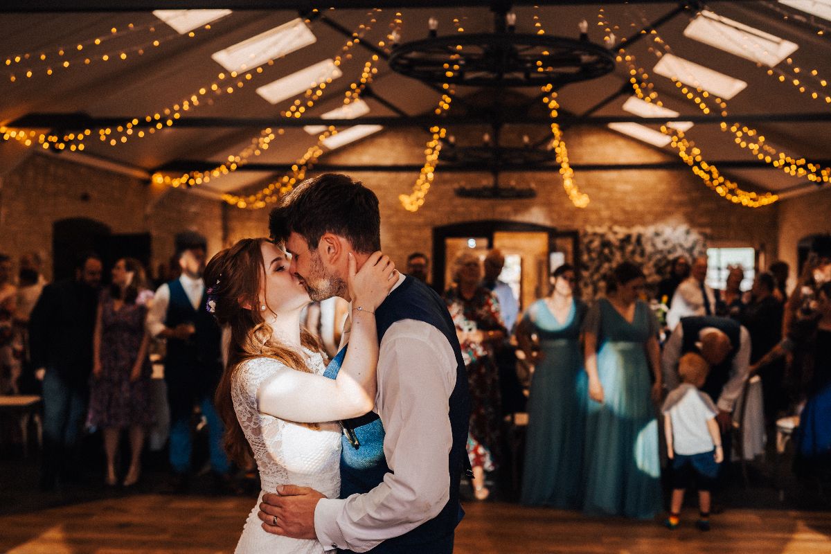 Twinkly fairy lights for your first dance