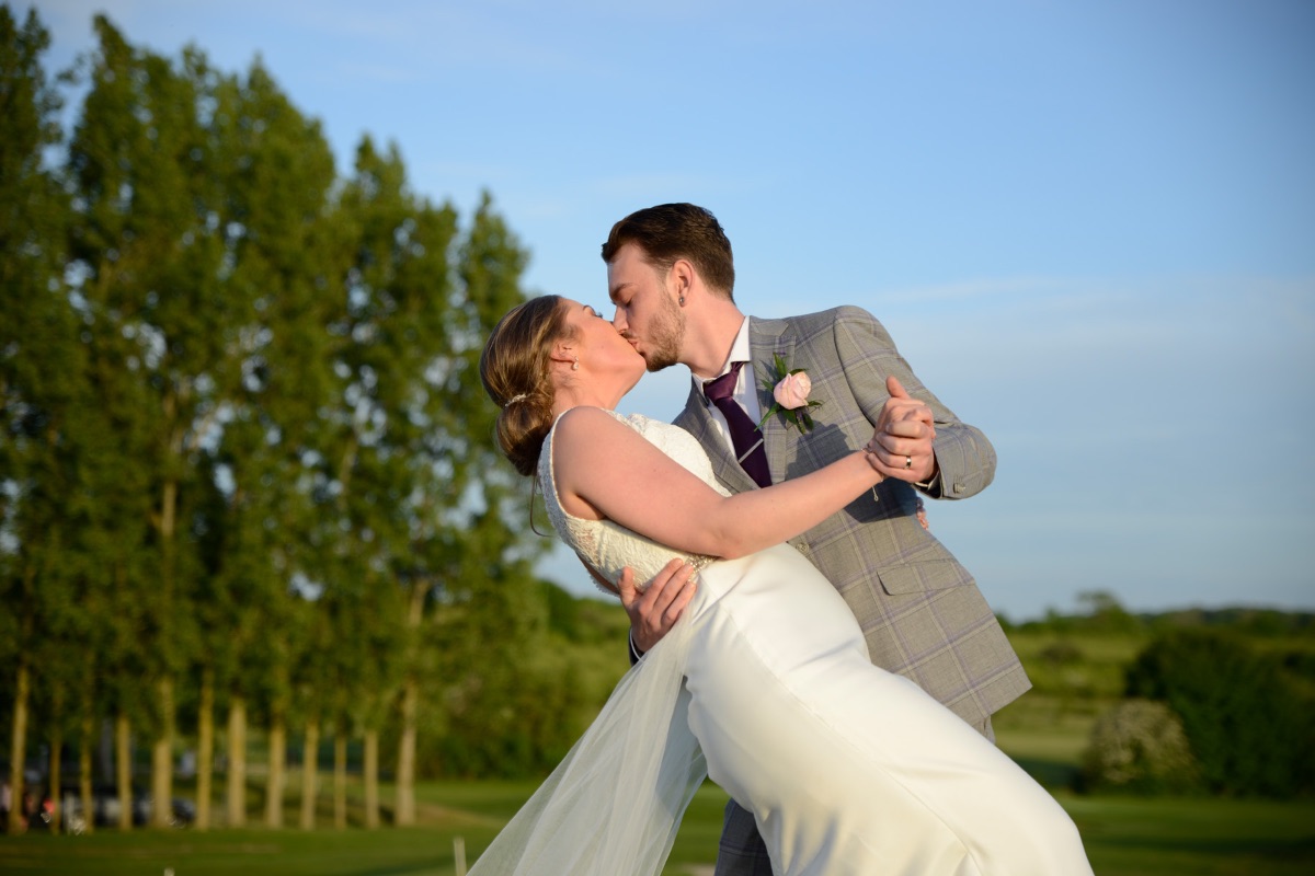 Real Wedding Image for Demi