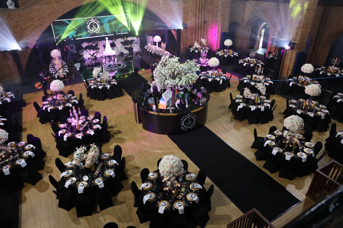 Wedding Breakfast within the Great Hall
