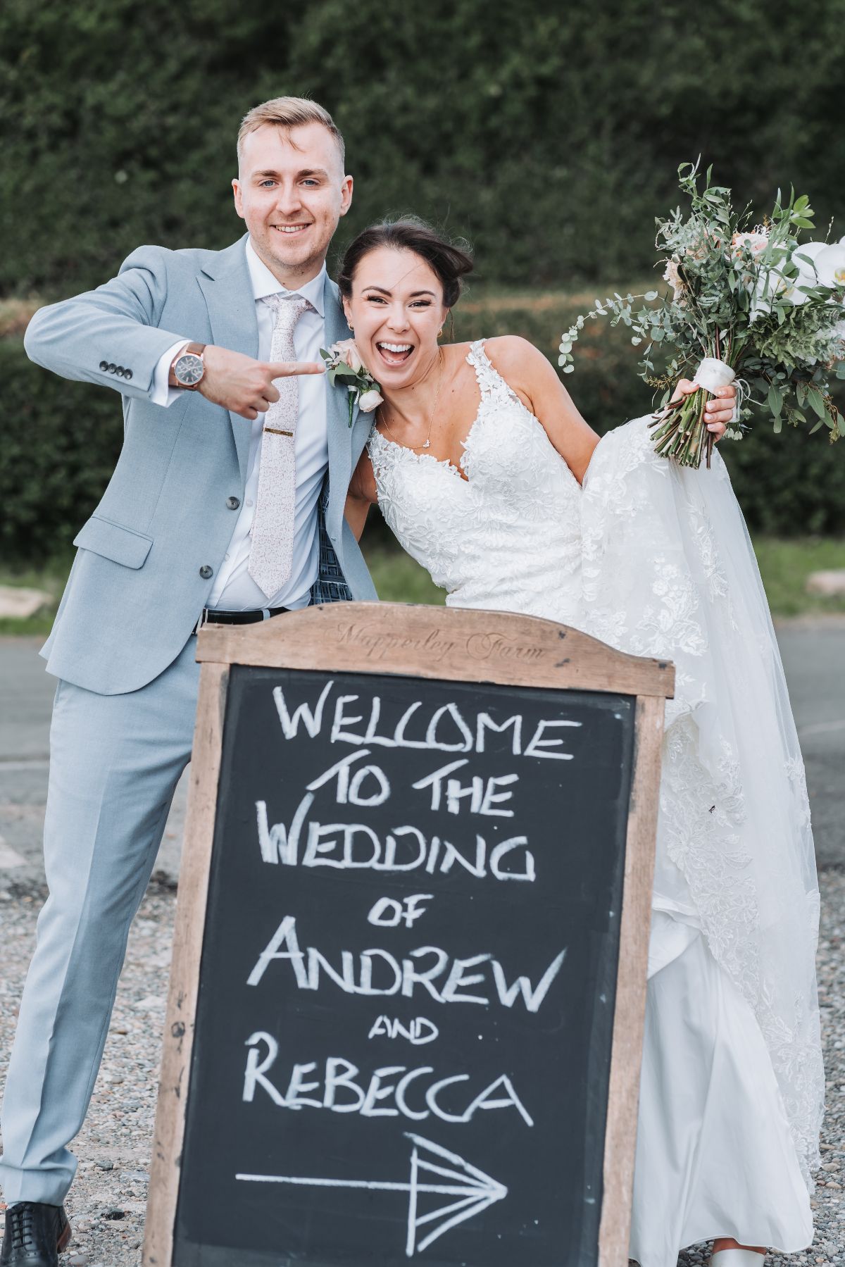 Real Wedding Image for Rebecca  & Andrew 