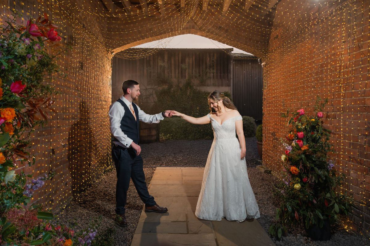 Real Wedding Image for Catherine & James
