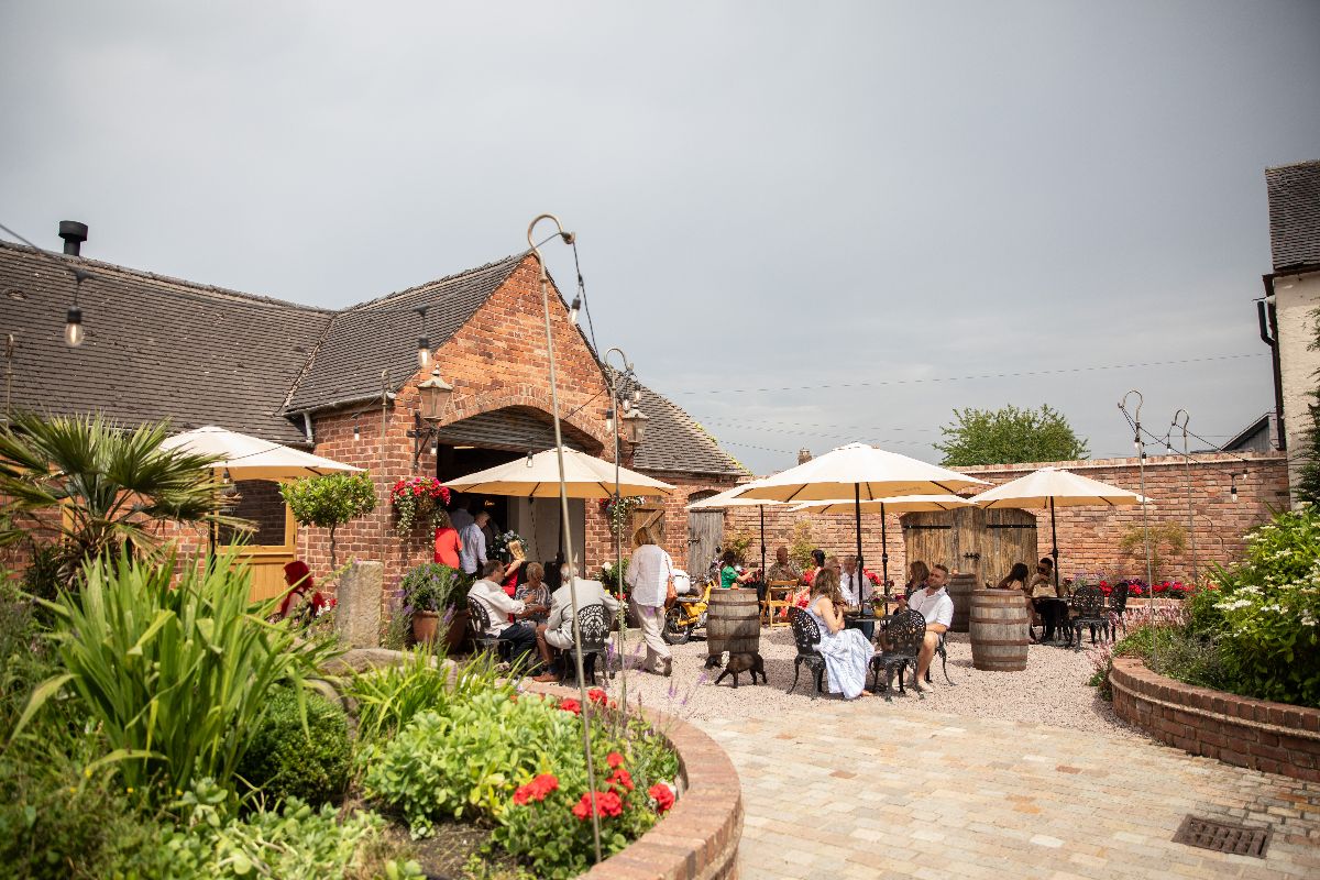 The courtyard