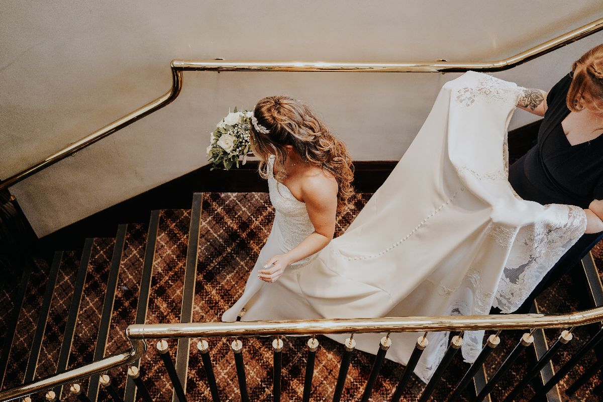 Bride & Staircase