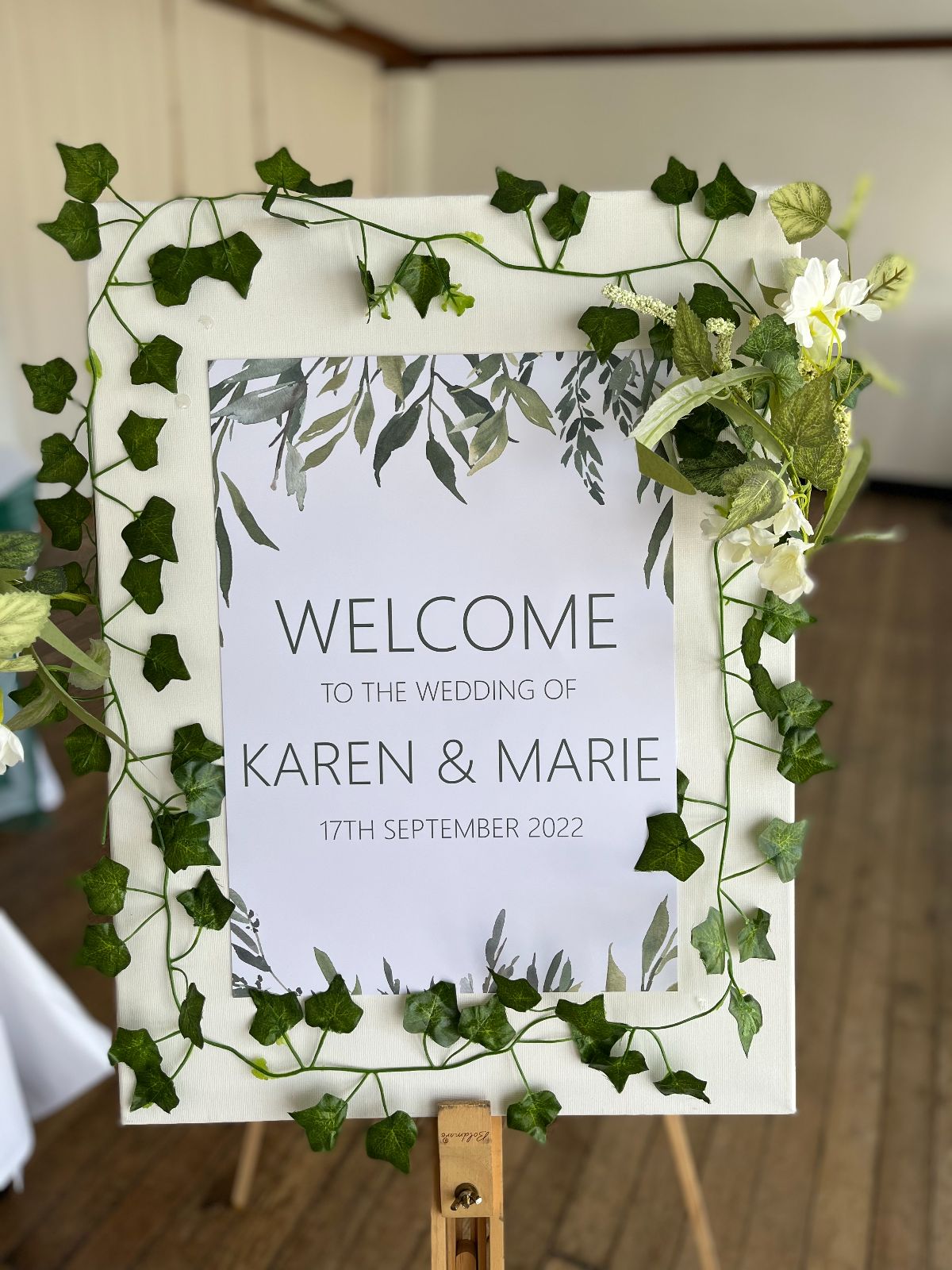 Real Wedding Image for Karen Ingle