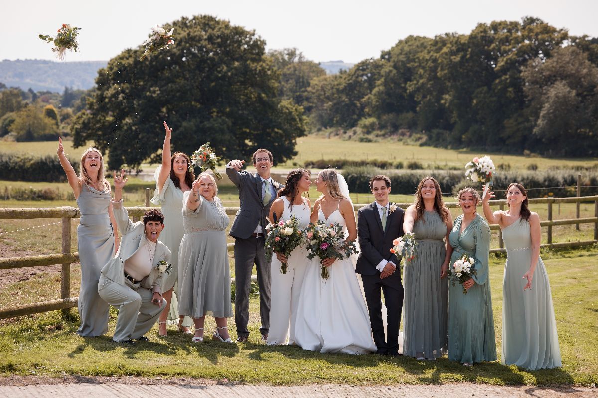 Real Wedding Image for Tia & Laura