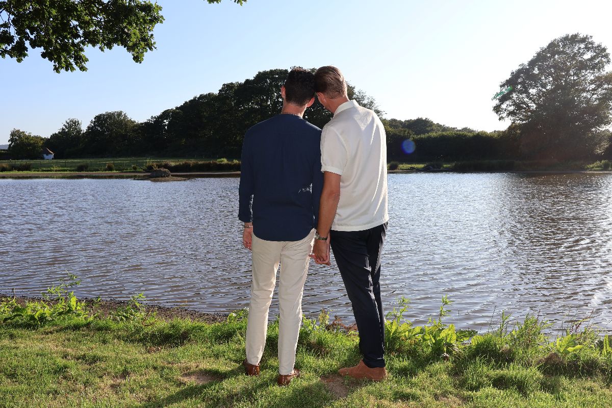 Real Wedding Image for Charlie & Andy