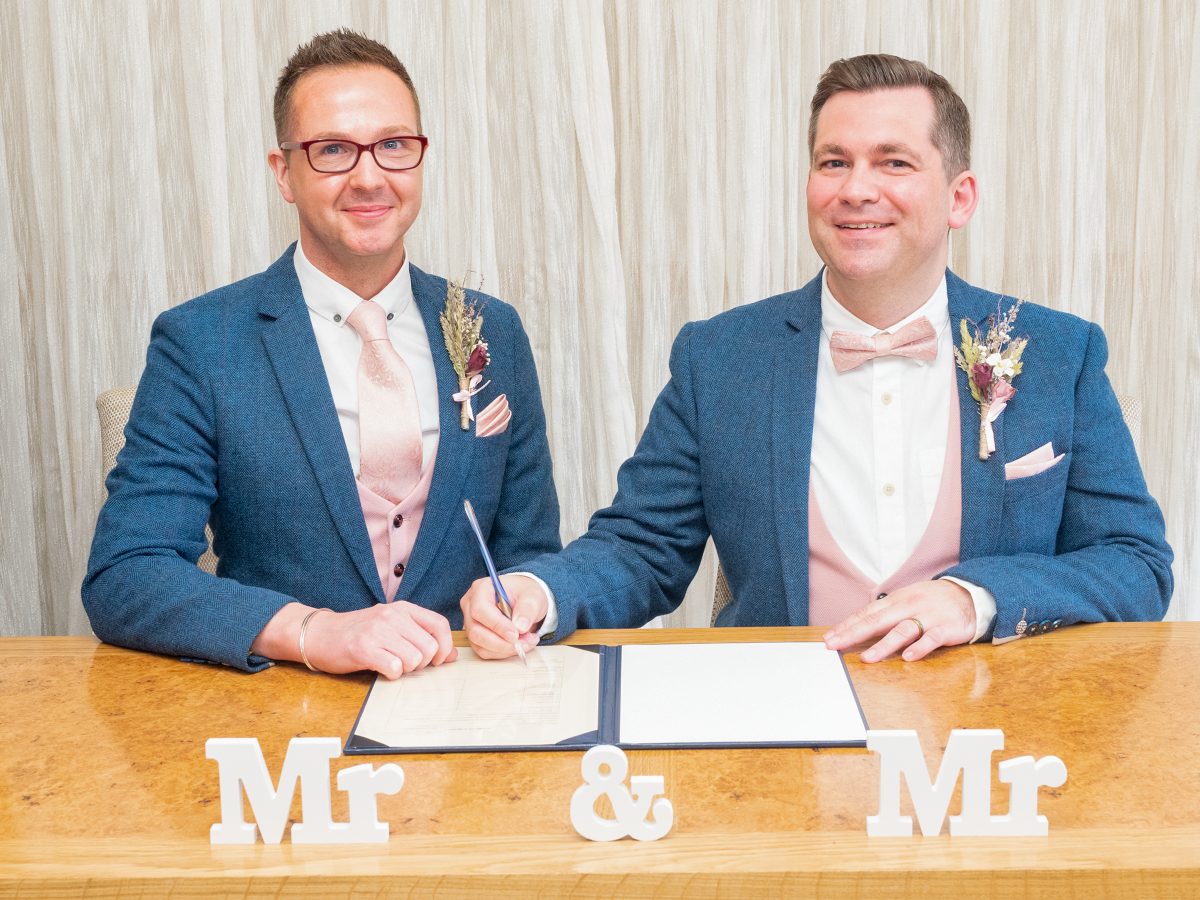 Real Wedding Image for Stuart