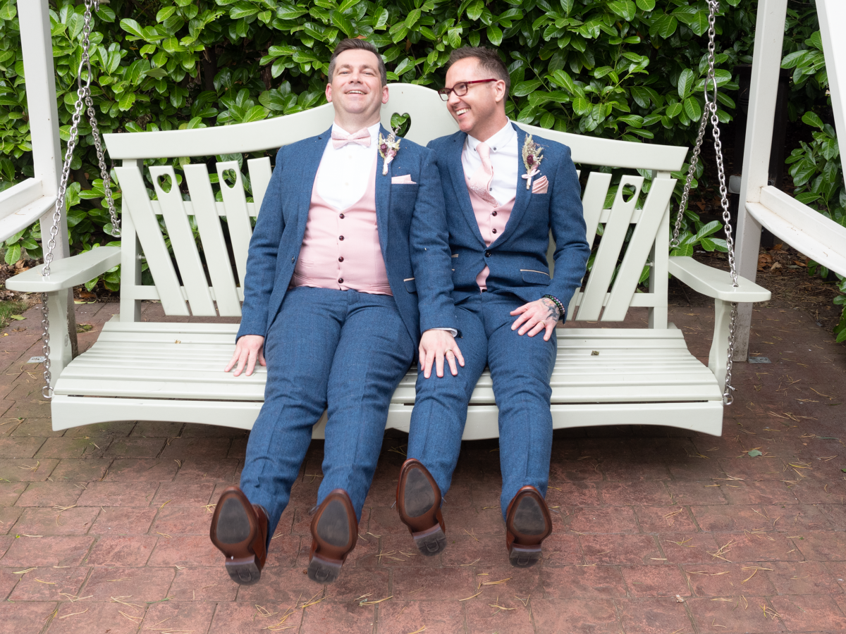 Real Wedding Image for Stuart & Scott