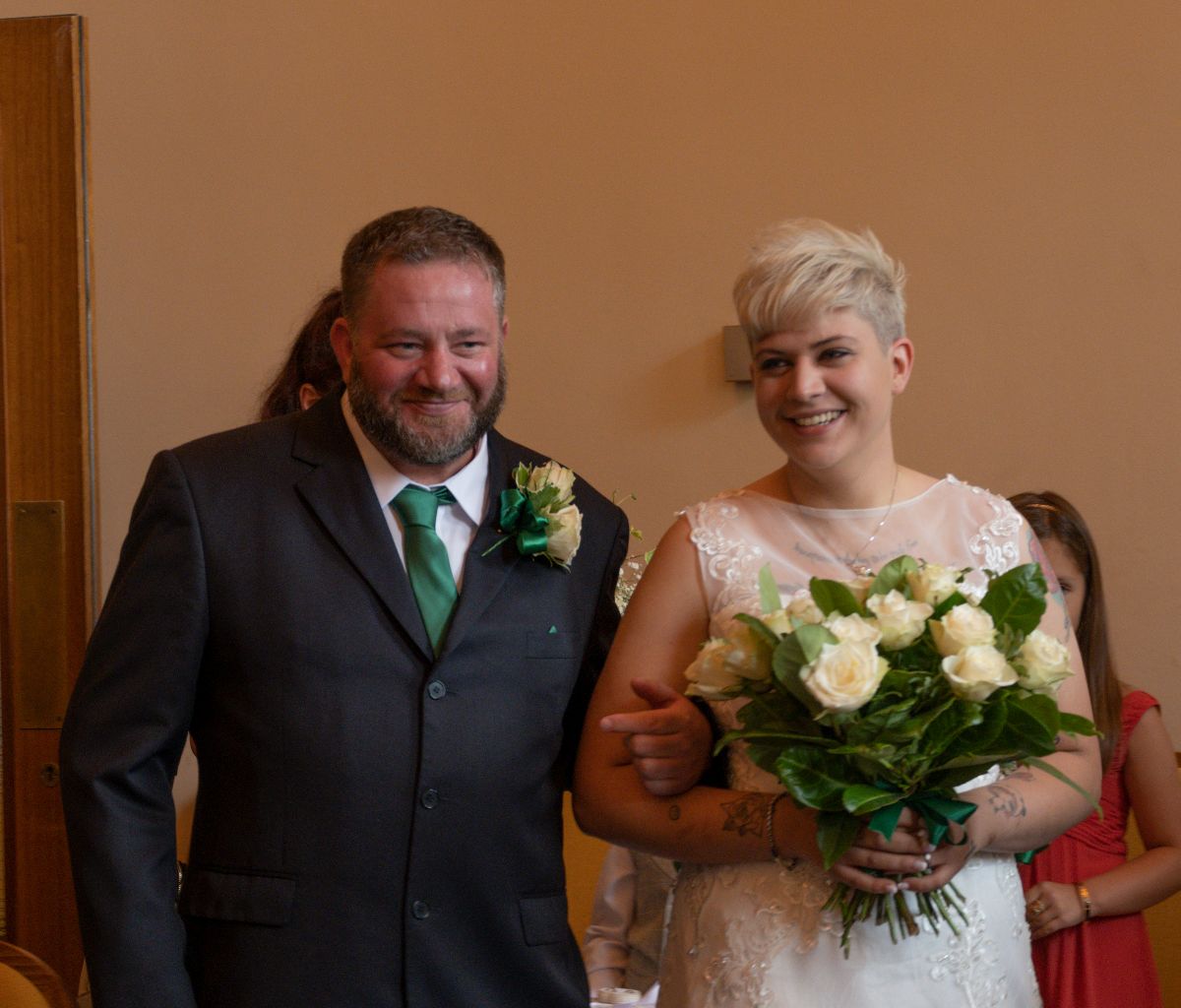 Real Wedding Image for Shleby
