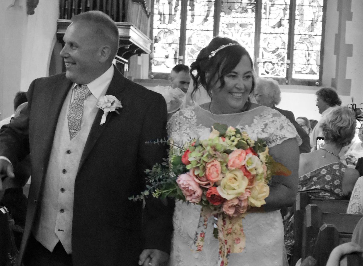 Bride and groom