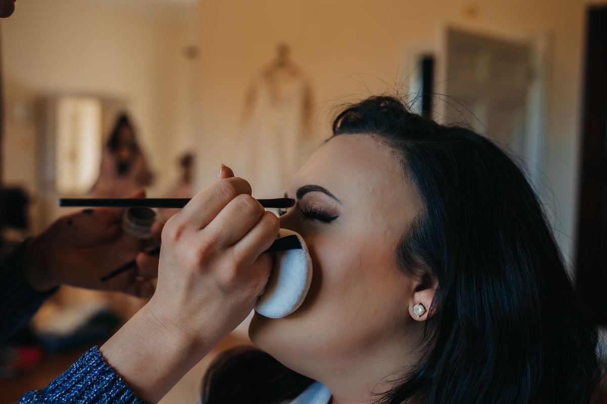 Bride makeup