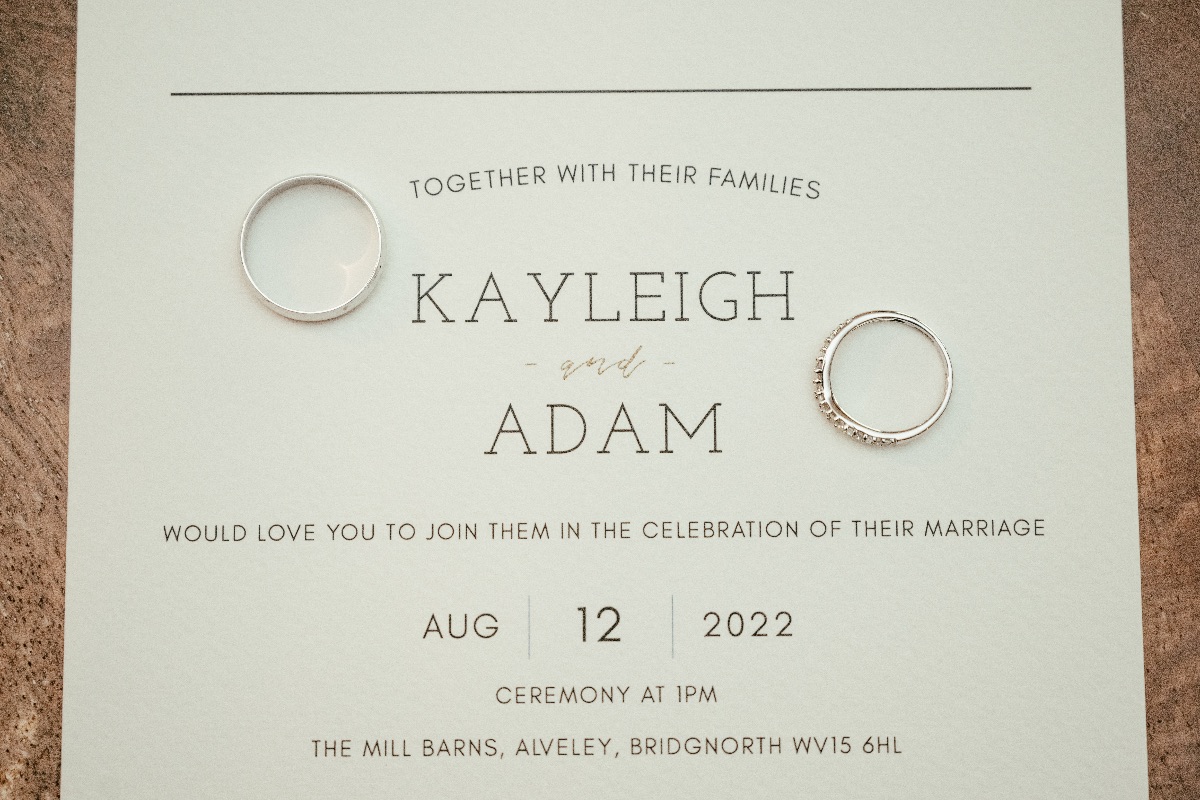 Real Wedding Image for Kayleigh & Adam