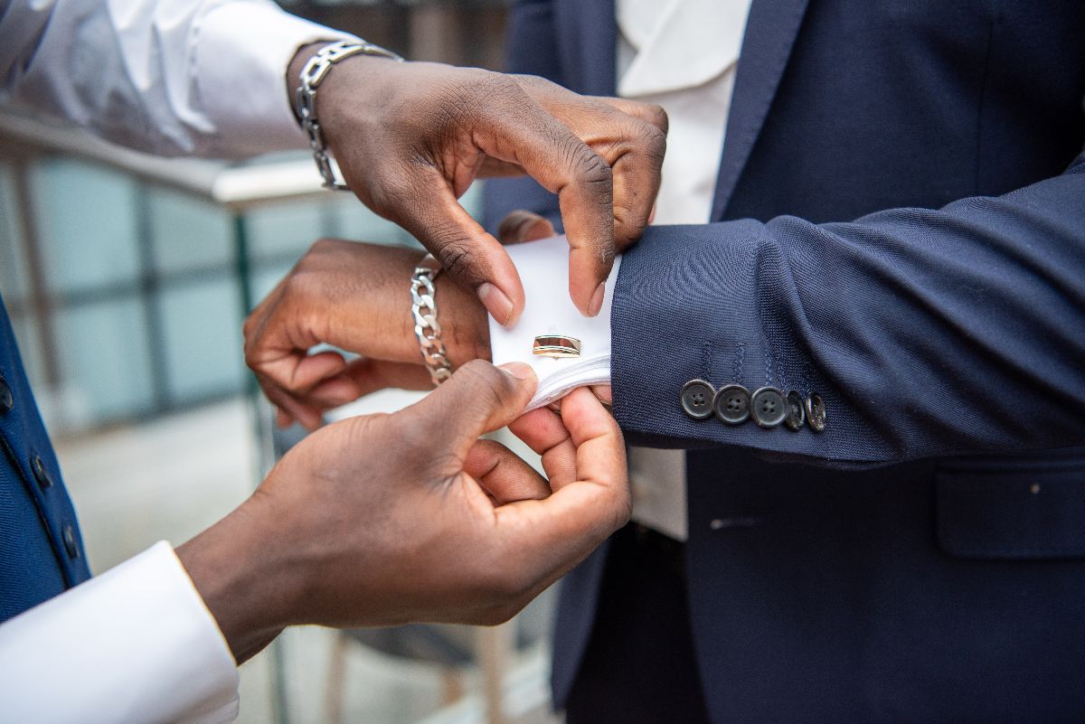 Real Wedding Image for Cassandra & Laurence