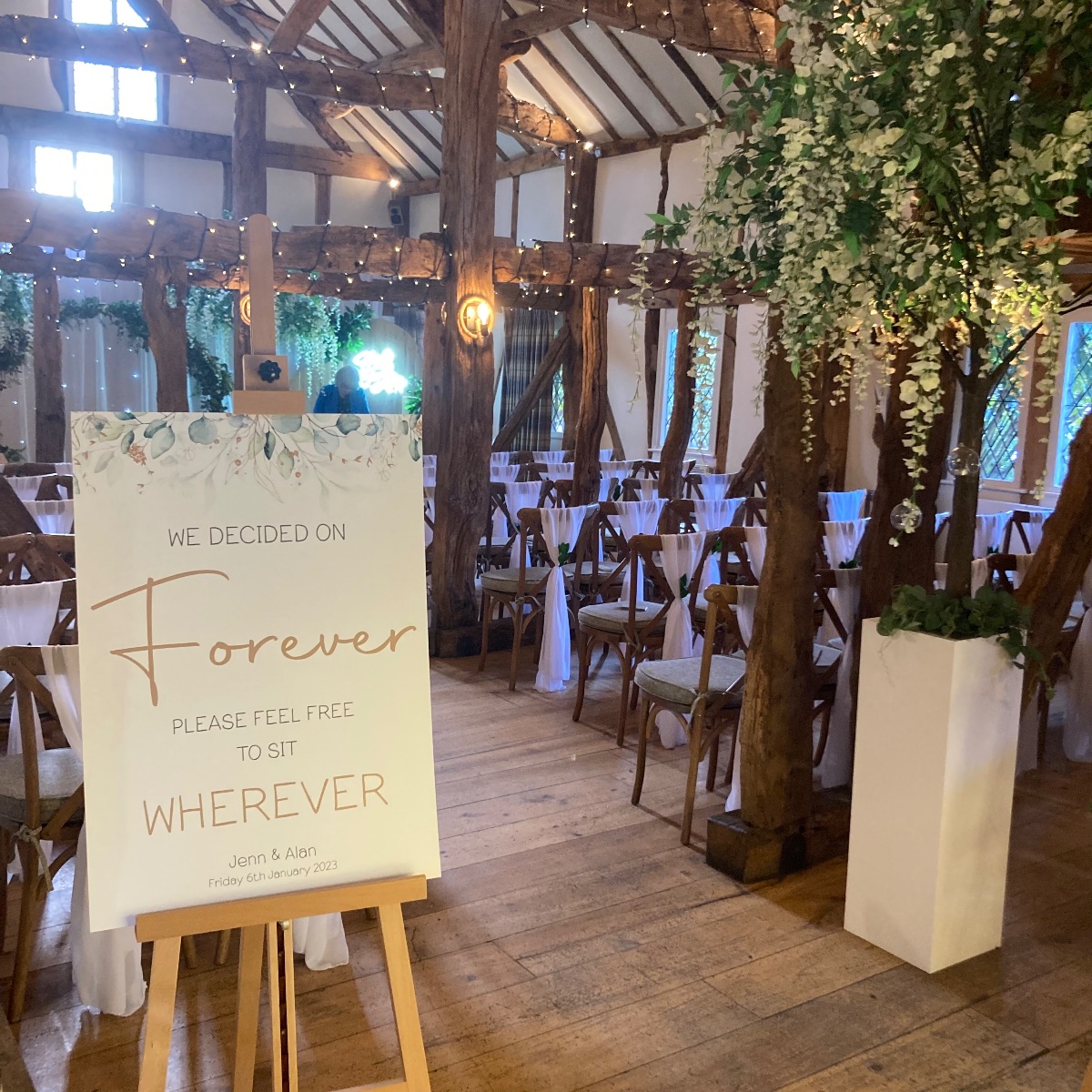 Wedding Ceremony at the Plough Inn 