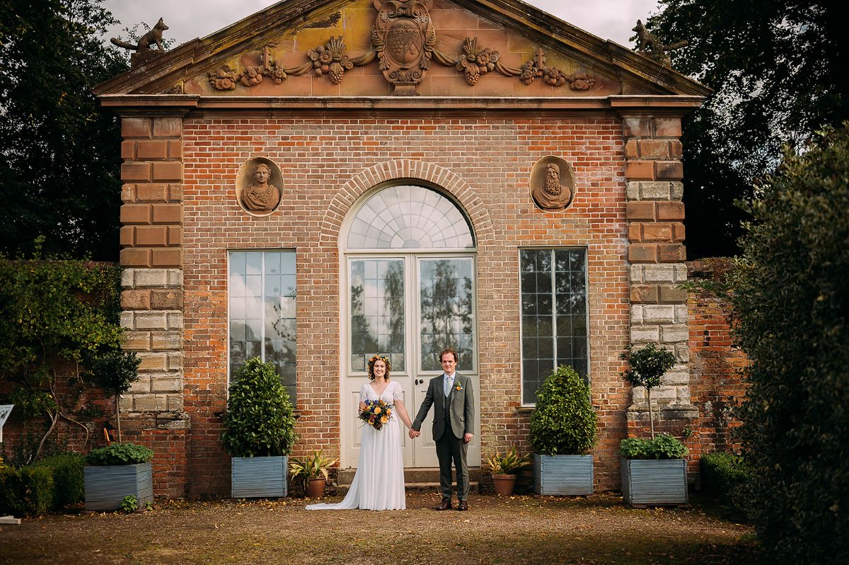 Bride and groom portraits