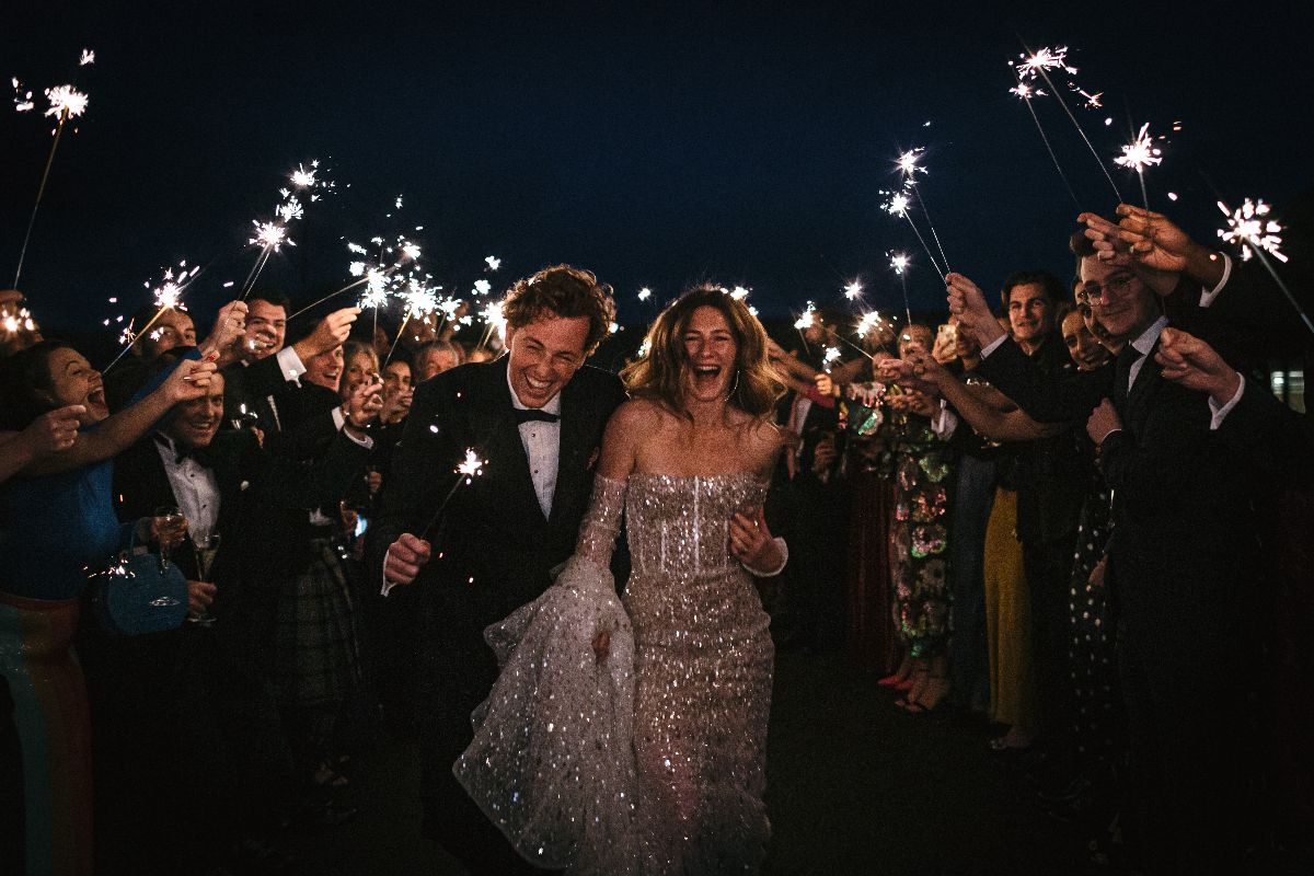 Real Wedding of Lydia and Henry Gara Rock UKbride