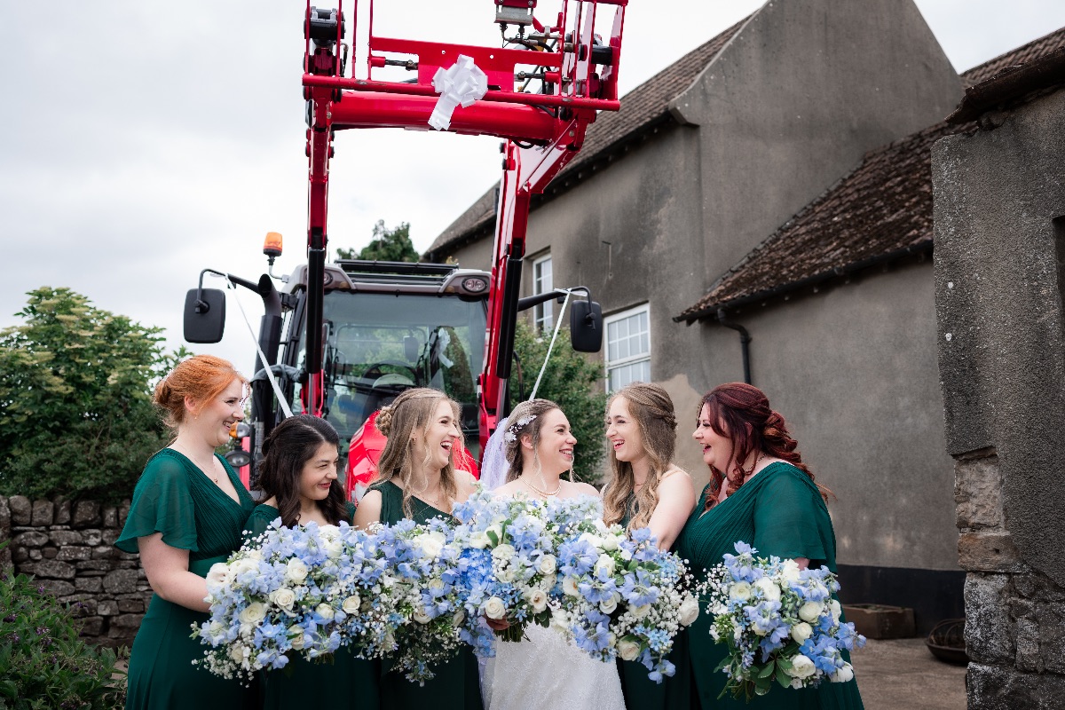 Real Wedding Image for Catherine and Tom & Mason 