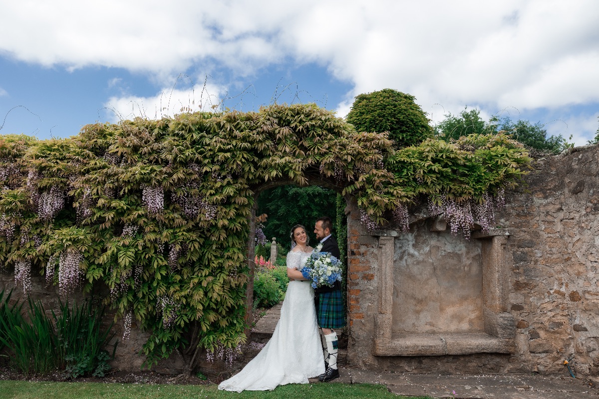 Real Wedding Image for Catherine and Tom & Mason 