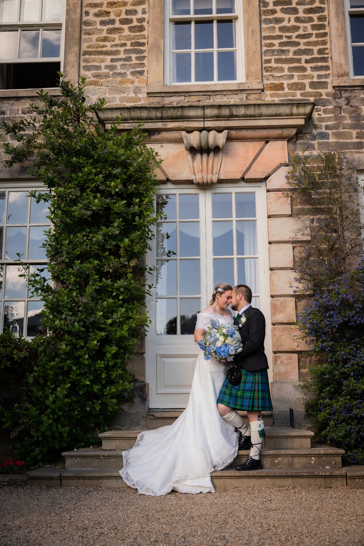 Real Wedding Image for Catherine and Tom