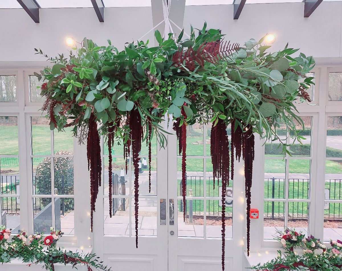 Floral chandalier