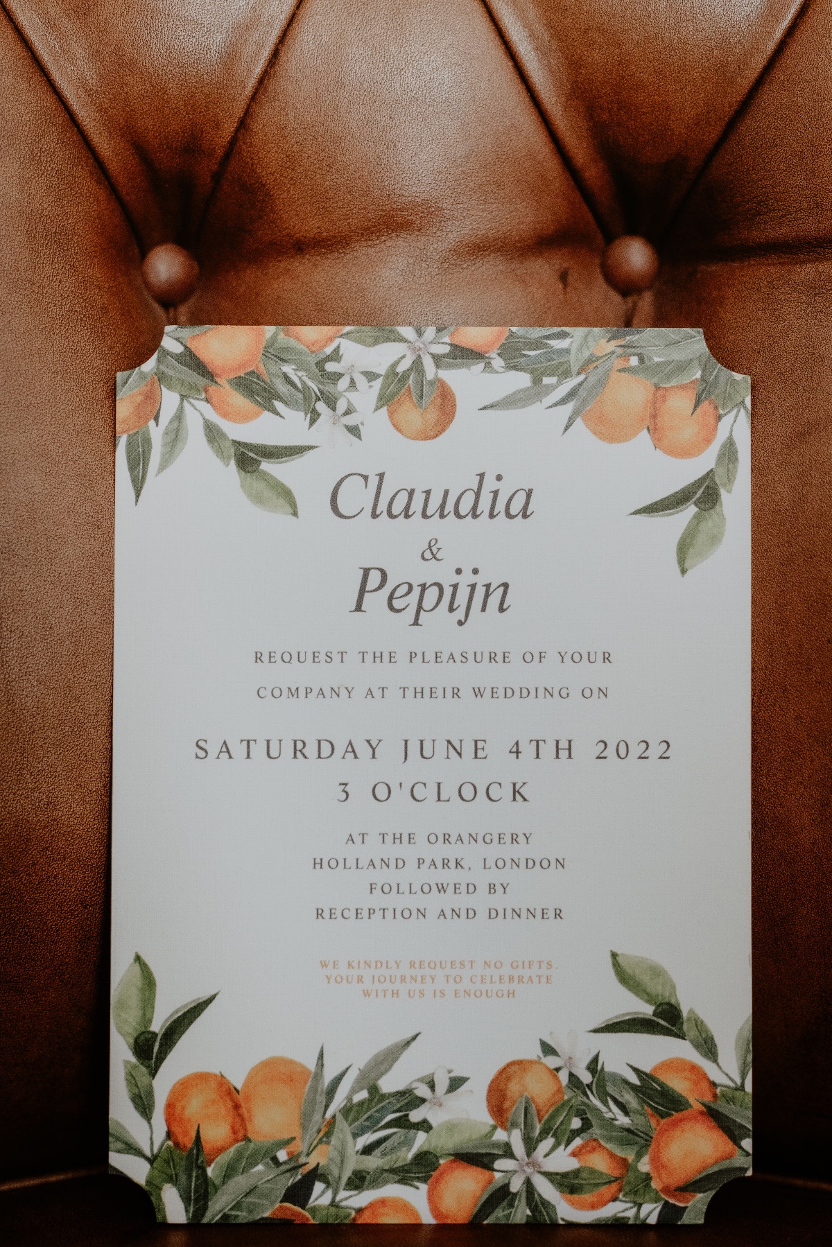 Real Wedding Image for Claudia
