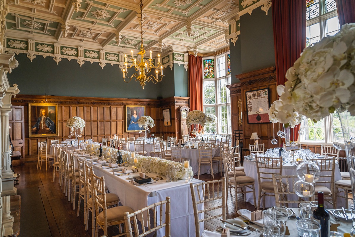 The dining room looked amazing
