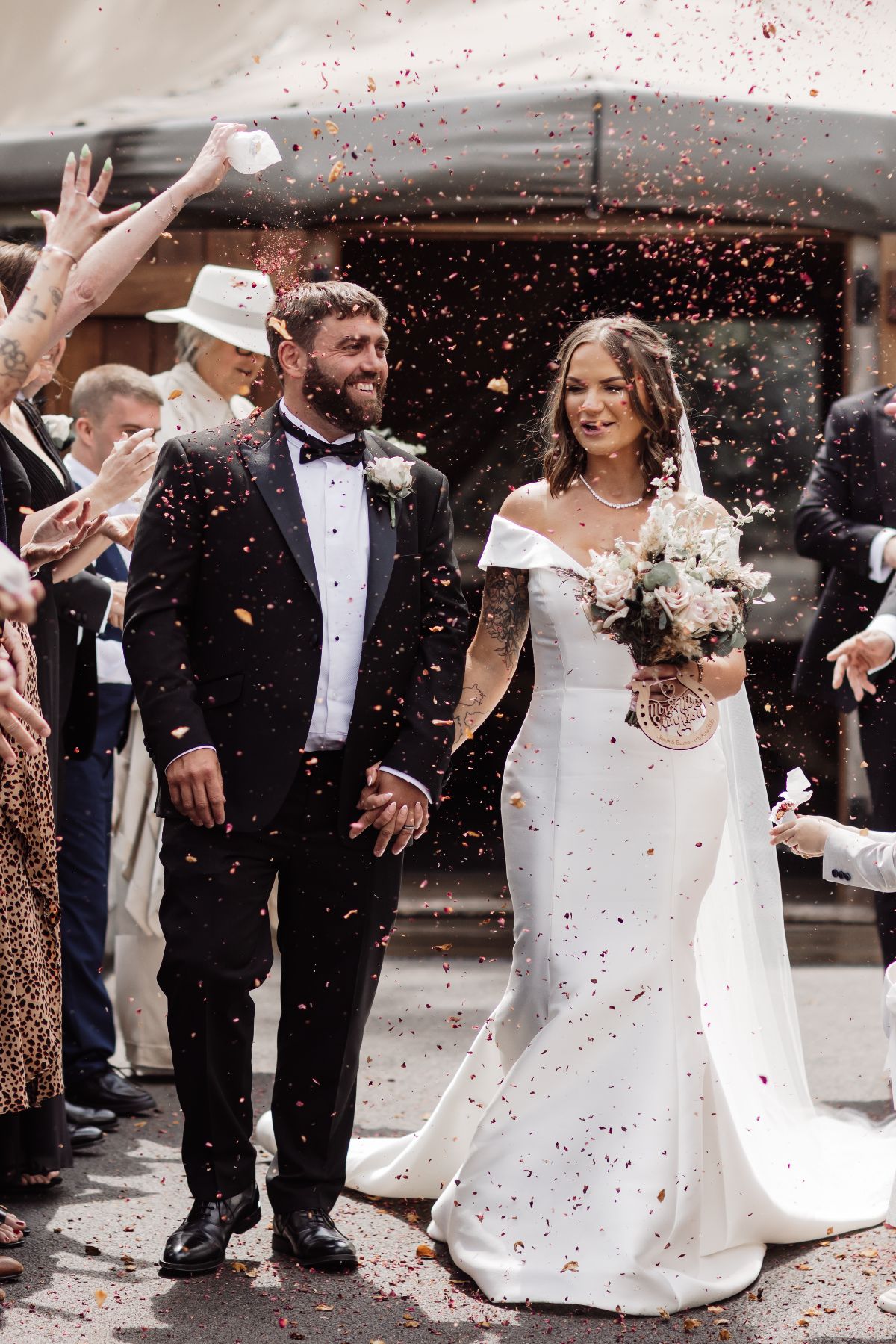 Real Wedding Image for Emma  & Jamie 