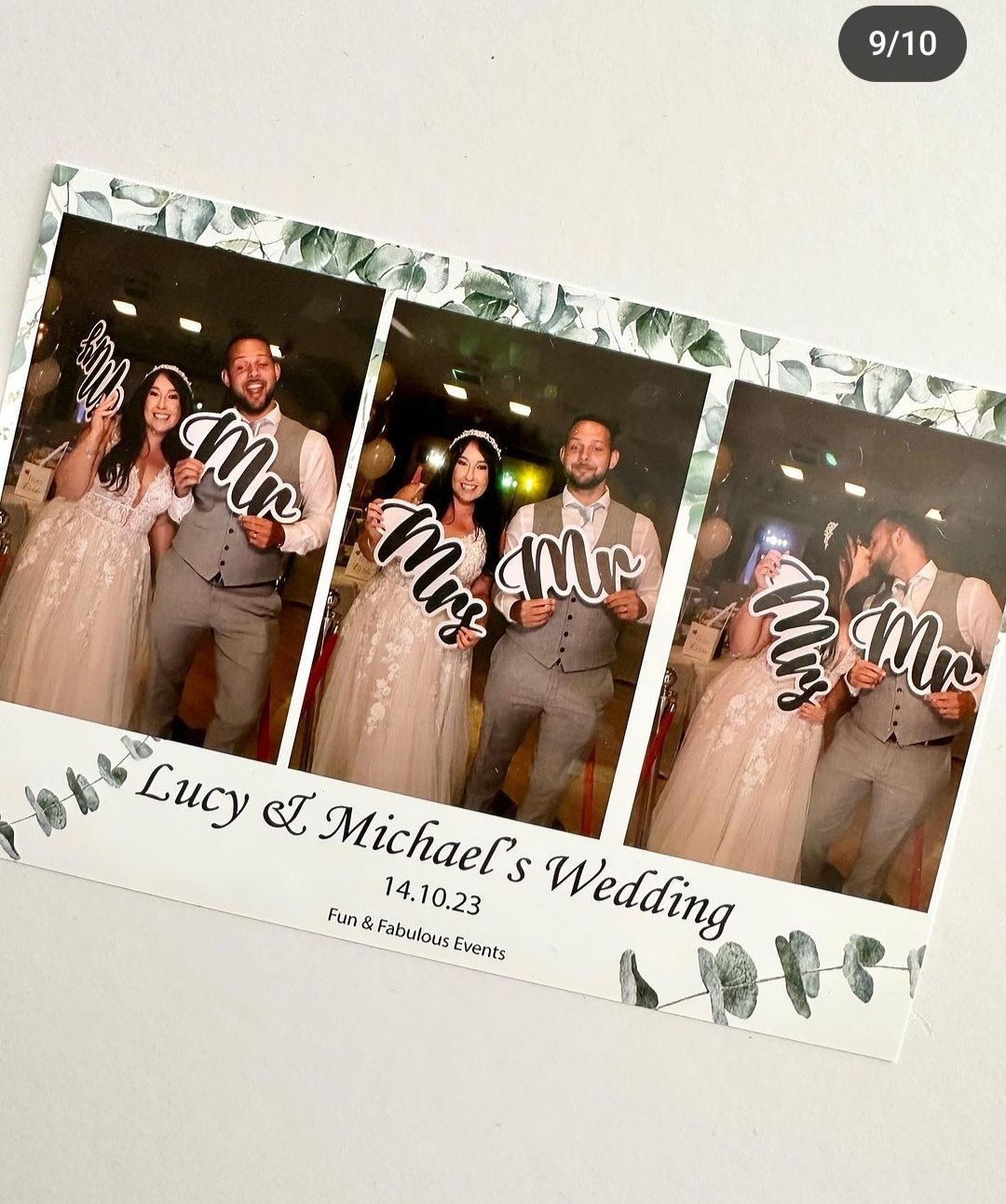 Real Wedding Image for Lucy & Michael