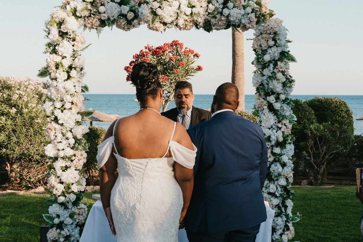 Watching over the waves as you say your vows 