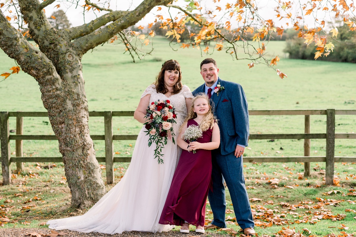 Real Wedding Image for Hayley & James