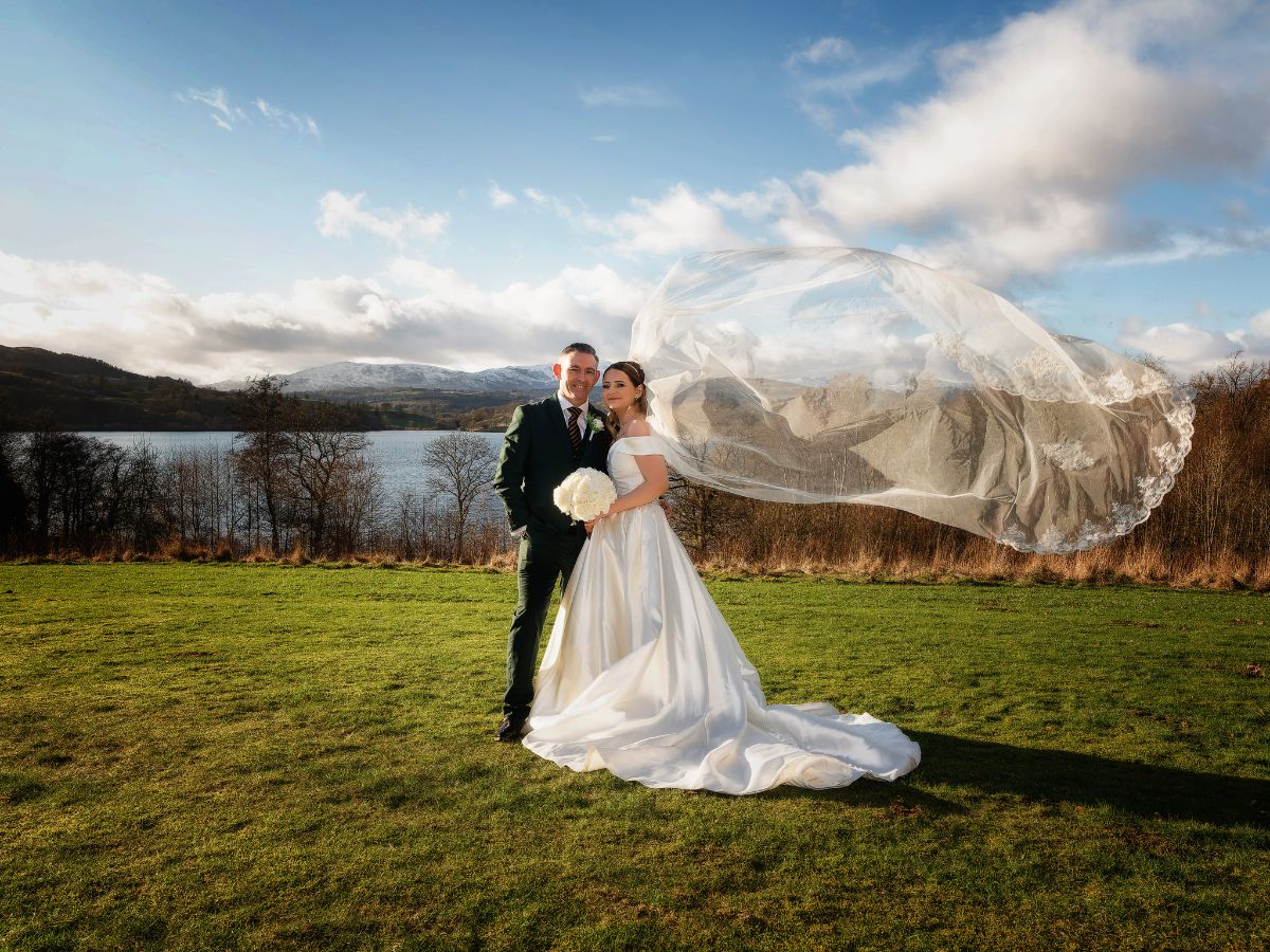 Lauren and Andrew at Cragwood Country House, Windermere