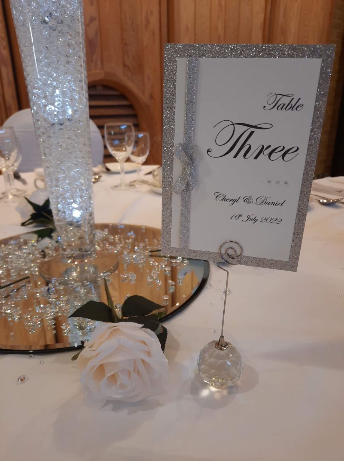 Personalised Table Numbers