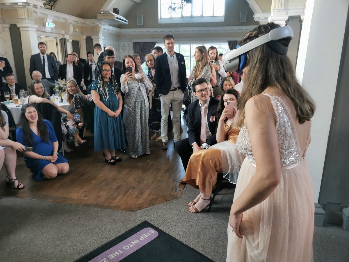 Bride walking the plank - Can you do it?