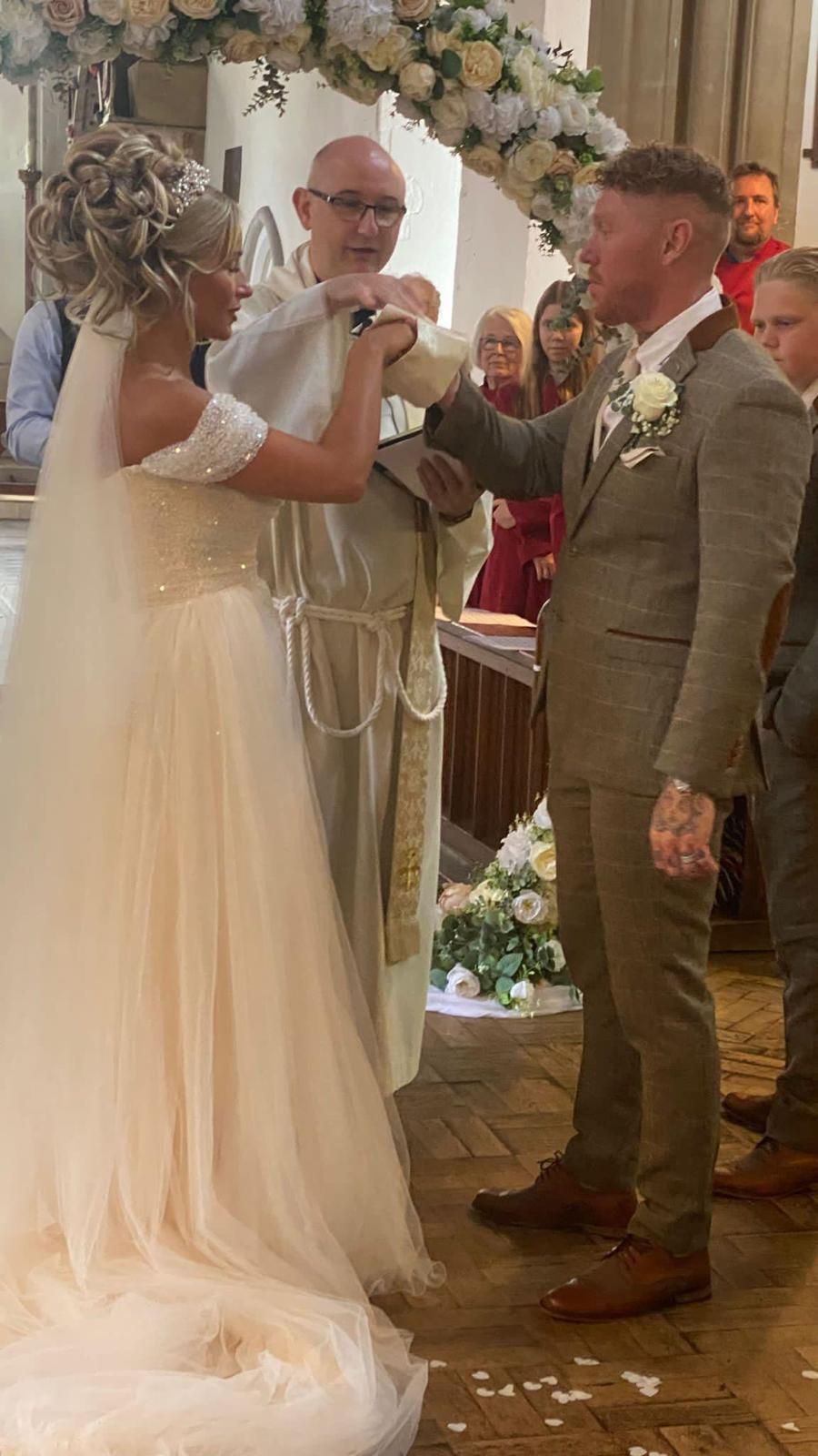 Real Wedding Image for Charley