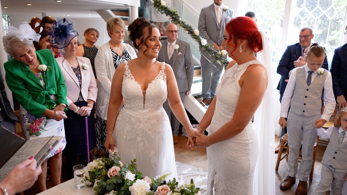 Real Wedding Image for Sadie & Jodie