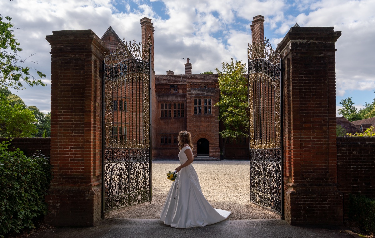 Arriving as a bride