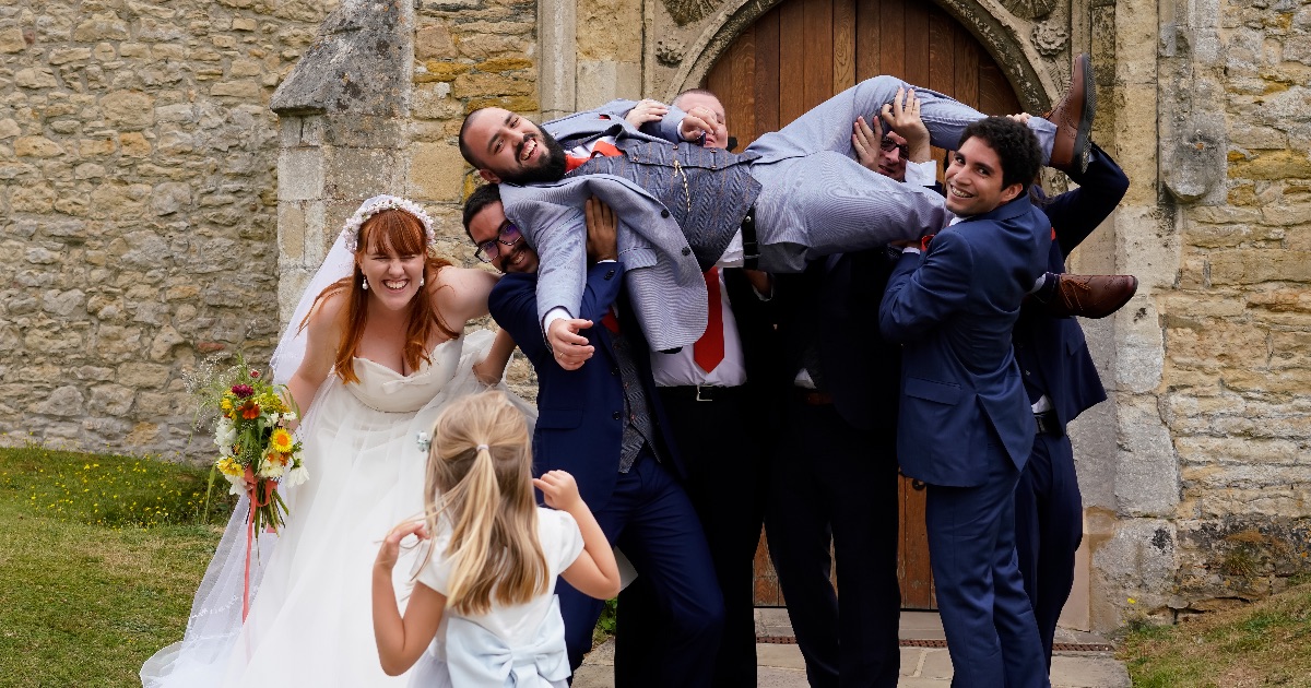 Real Wedding Image for Rowan & Ed