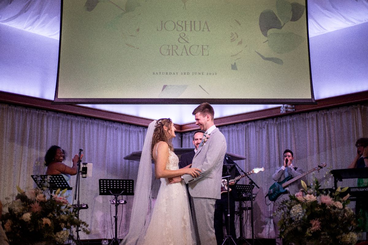 Real Wedding Image for Grace & Josh