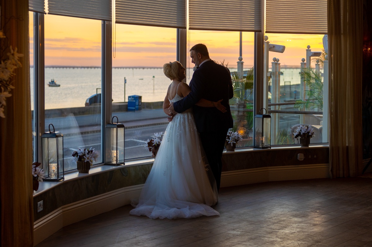 Real Wedding Image for Mandee & Justin