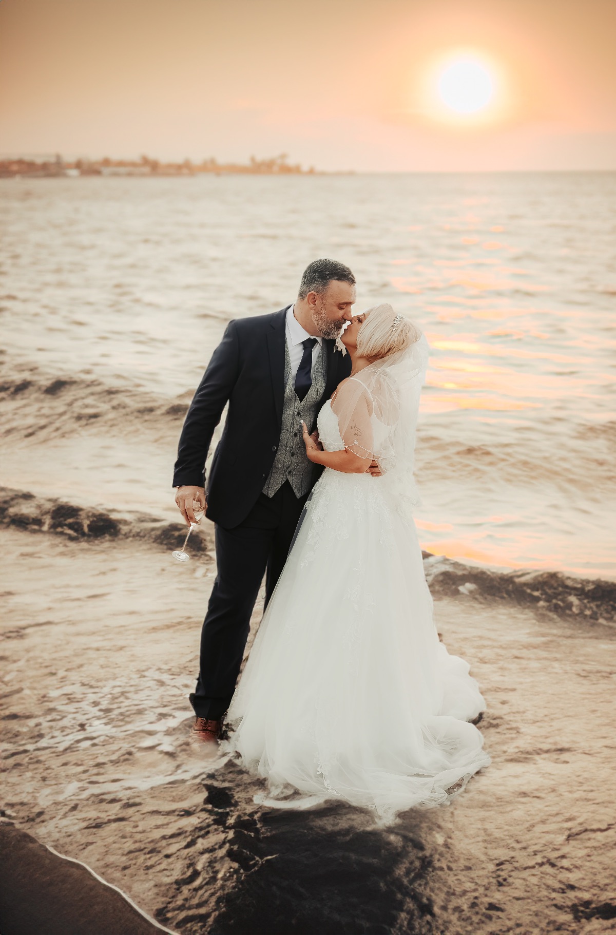 Real Wedding Image for Mandee & Justin