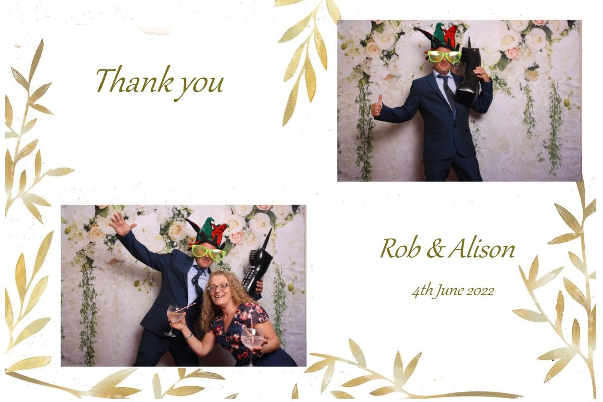 Real Wedding Image for Alison & Rob