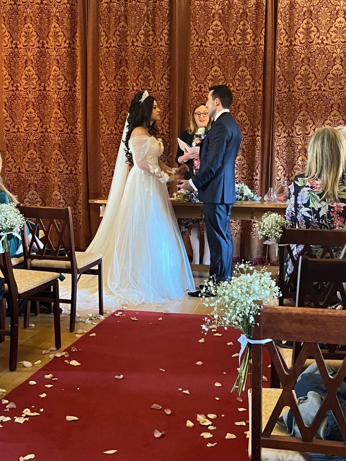Real Wedding Image for I & W