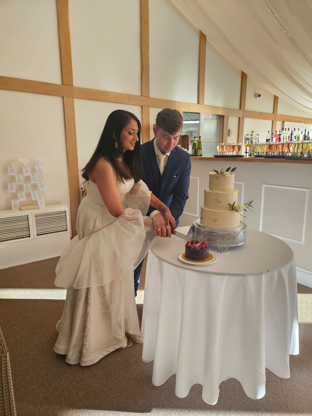 Cutting of the cake
