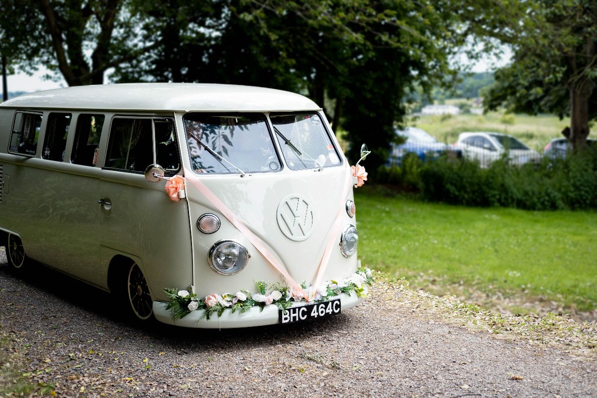 The wedding car