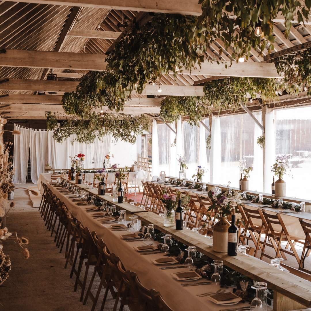 Barn Wedding Breakfast