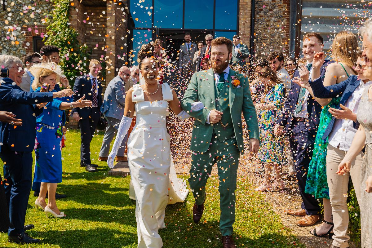 Real Wedding Image for Rain