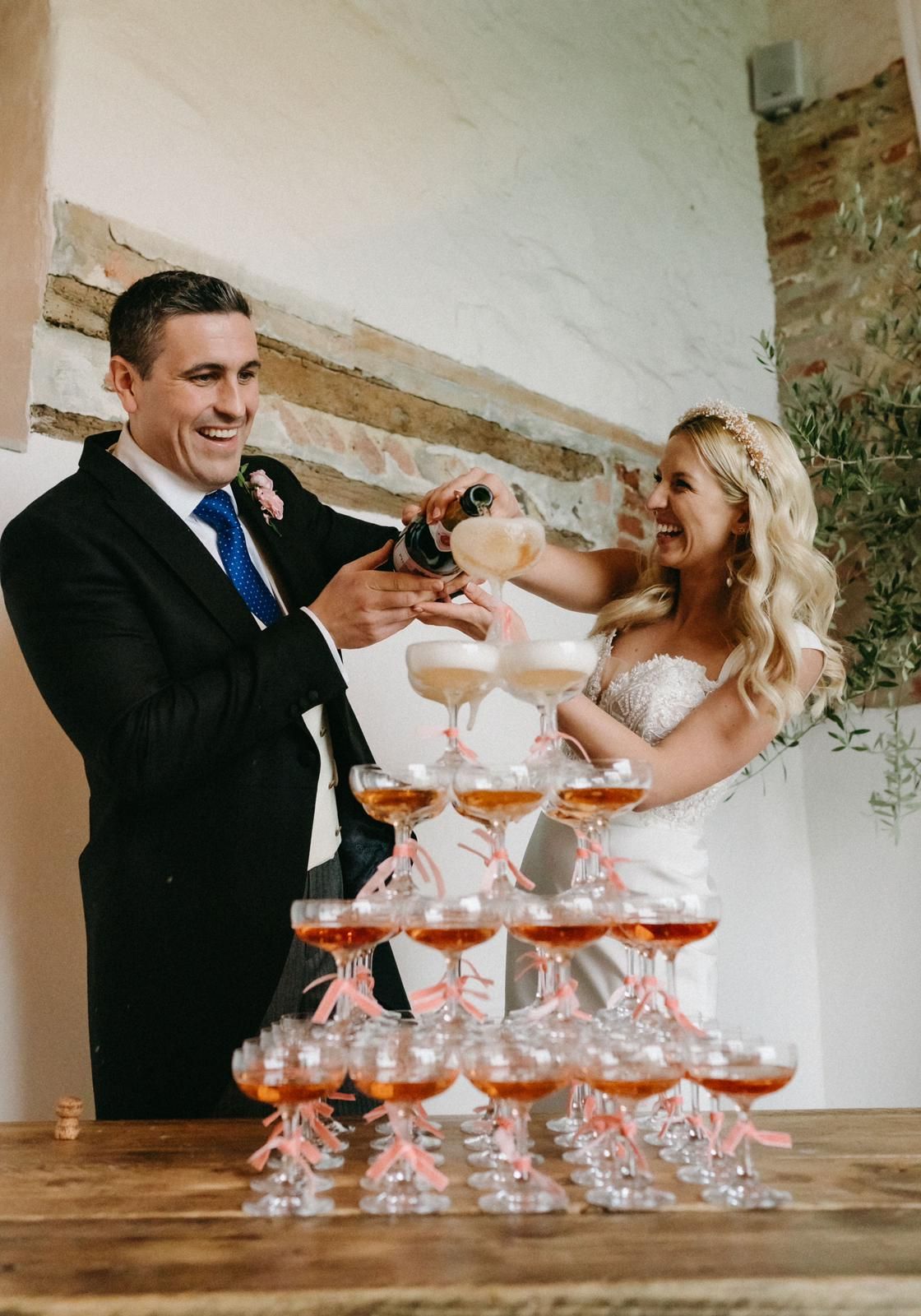 Real Wedding Image for Kitty & Paul